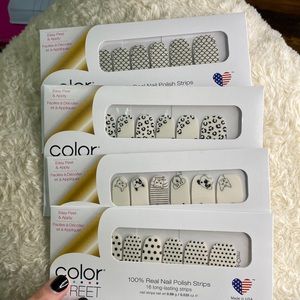 Color Street Nail Strips, Clear Overlay Bundle